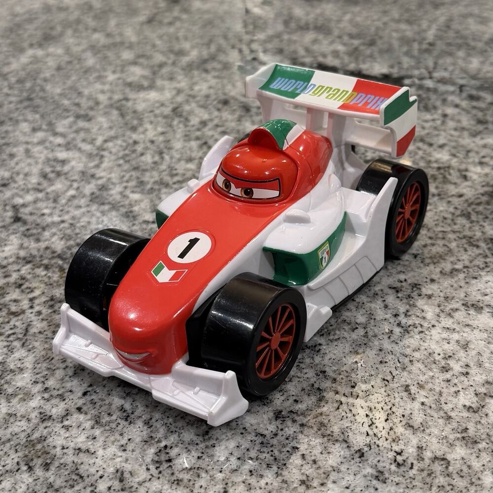 Disney Pixar Cars Track Talkers Francesco Bernoulli World Grand Prix WGP Racer